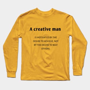 Creative man motive Long Sleeve T-Shirt